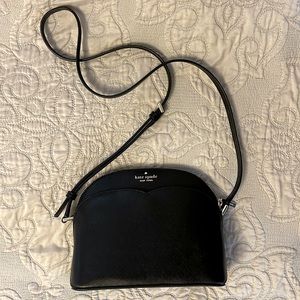Kate Spade Payton Dome Crossbody. Black. New without tags.